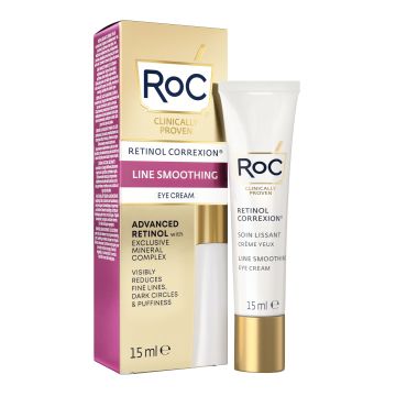 Roc retinol correxion line smoothing crema occhi 15 ml