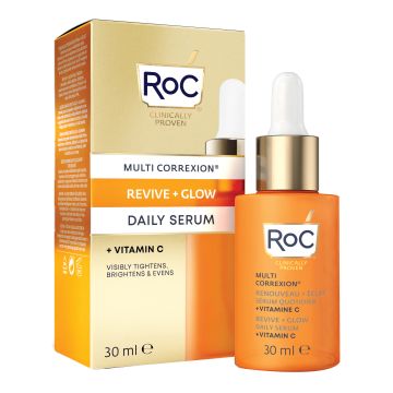 Roc multi correxion revive + glow siero viso 30 ml