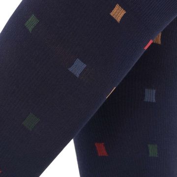 Socks for you bamboo square blu navy l
