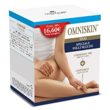 Omniskin duo 2 pezzi omniskin mani 75 ml + omniskin crema 500 ml