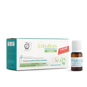 Fitopreparatori italiani erboflora intolerance forte 12 flaconcini da 10 ml Fitopreparatori italiani erboflora intolerance forte 12 flaconcini da 10 ml