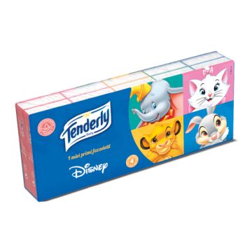 Tenderly baby fazzoletti disney stecca 10 pezzi