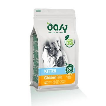 Oasy Gatto Lifestage Kitten Pollo 7,5 Kg   New Pack
