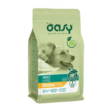 Oasy Cane Lifestage Adulto Large Pollo 12 Kg   New Pack       Temporaneamente Mancante Dall'Azienda Produttrice