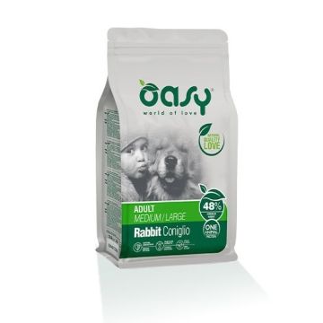Oasy Cane Oap Adulto Medium&Large Coniglio 2,5 Kg   New Pack