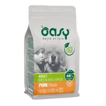 Oasy Cane Oap Adulto Medium&Large Maiale 2,5 Kg   New Pack