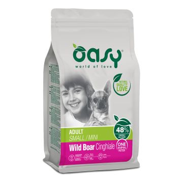 Oasy Cane Oap Adulto Small&Mini Cinghiale 800 Gr   New Pack