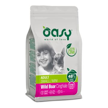Oasy Cane Oap Adulto Small&Mini Cinghiale 2,5 Kg   New Pack