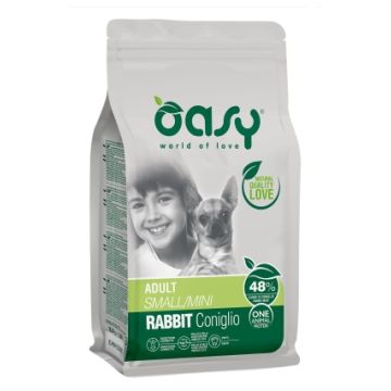 Oasy Cane Oap Adulto Small&Mini Coniglio 2,5 Kg   New Pack