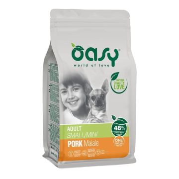 Oasy Cane Oap Adulto Small&Mini Maiale 800 Gr   New Pack