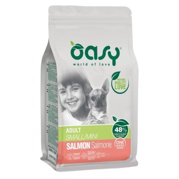 Oasy Cane Oap Adulto Small&Mini Salmone 800 Gr   New Pack