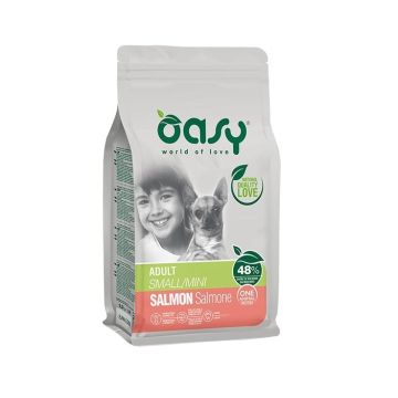 Oasy Cane Oap Adulto Small&Mini Salmone 2,5 Kg   New Pack
