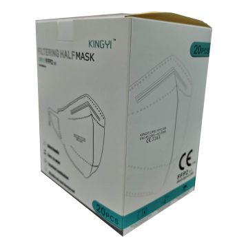 Kingyi filtering halfmask ffp2 nr 5 pezzi