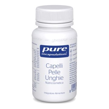 Pure encapsulations capelli pelle unghie 30 capsule