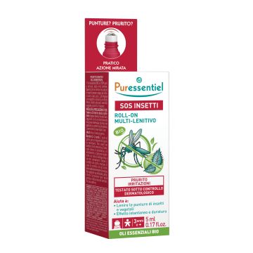 Puressentiel sos insetti roll on multi lenitivo bio 5 ml