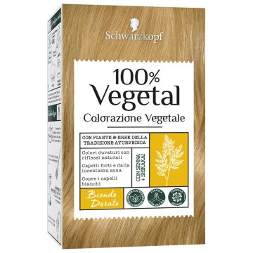 Schwarzkopf 100% vegetal biondo dorato Schwarzkopf 100% vegetal biondo dorato