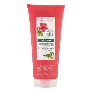 Klorane gel doccia fiore d'ibisco 200 ml