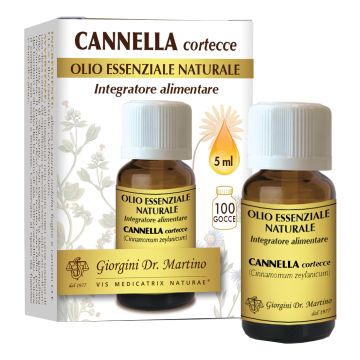 Cannella cortecce olio essenziale naturale 5 ml