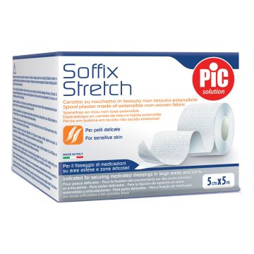 Pic Soffix Stretch Cerotto Per Fissaggio In Rotolo Estendibile TNT 5x500cm