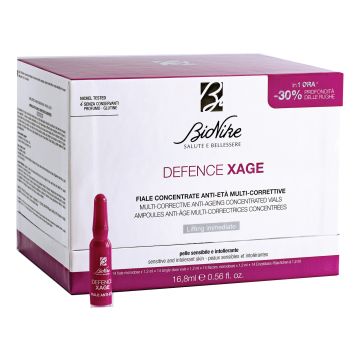 Bionike Defence Xage Fiale Concentrate Multi-Correttive Antietà 14 Fiale 1,2 ml