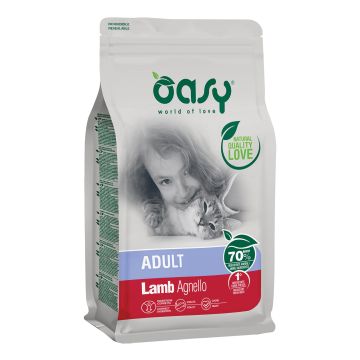 Oasy Gatto Lifestage Adulto Agnello 1,5 Kg   New Pack