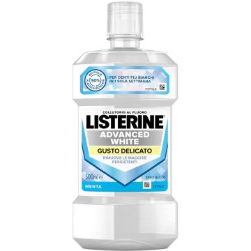 Listerine advanced white bundle 500 ml gusto delicato Listerine advanced white bundle 500 ml gusto delicato