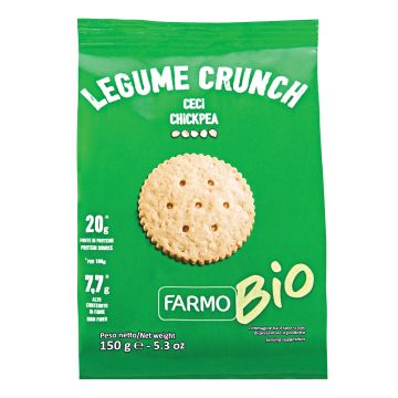 Farmo bio legume crunch crackers di ceci e sesamo 150 g