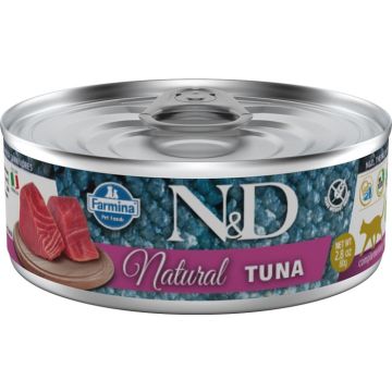 N&d cat natural tuna 80 g