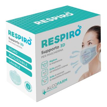Respiro supporto 3d per mascherina