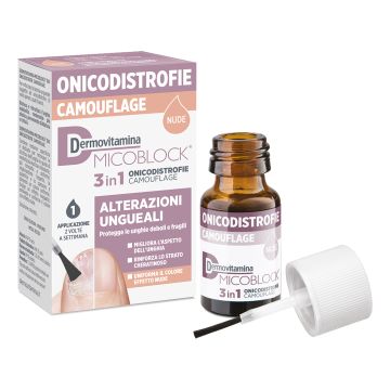 Dermovitamina micoblock 3 in 1 onicodistrofie camouflage 8 ml