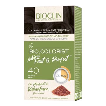 Bioclin bio color fast&perfection 4,0 castano crema colorante 60 ml + rivelatore in crema 60 ml + bio color shampoo 10 ml + bio color maschera 10 ml Bioclin bio color fast&perfection 4,0 castano crema colorante 60 ml + rivelatore in crema 60 ml + bio color shampoo 10 ml + bio color maschera 10 ml