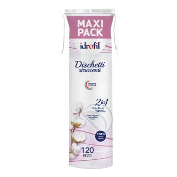 Idrofil dischetti struccanti 120 pezzi