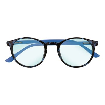 Occhiale da lettura premontato twins platinum bio blu/+2,00