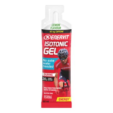 Enervit sport isotonic gel limone con caffeina 60 ml