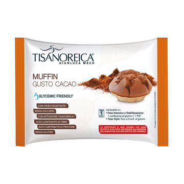 Tisanoreica style muffin cacao 40 g Tisanoreica style muffin cacao 40 g