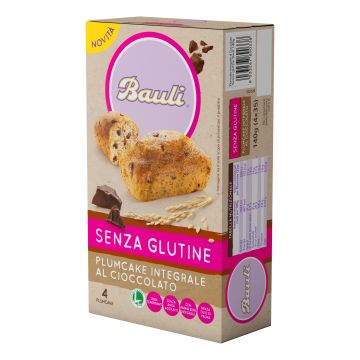 Bauli plumcake integrale cioccolato 4x35 g