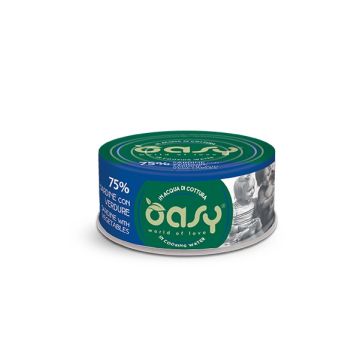 Oasy Gatto More Love In Lattina Adulto Sardine & Verdure 70 Gr