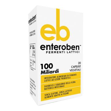 Enteroben 100mld 20 capsule vegetali