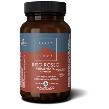 Terra nova riso rosso fermentato complex 50 capsule vegetalisenza monacolina e statina