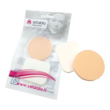 Setablu spugnette 2 pezzi maquillage neutre