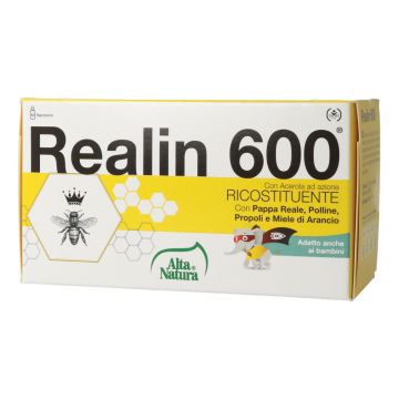 Realin 600 10 flaconcini sdc 10 ml tappo dosatore 400 mg