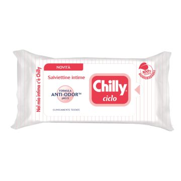 Chilly Salviettine Intime Anti-odor 12 Pezzi