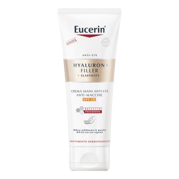 Eucerin hyaluron filler + elasticity crema mani anti macchie 75 ml