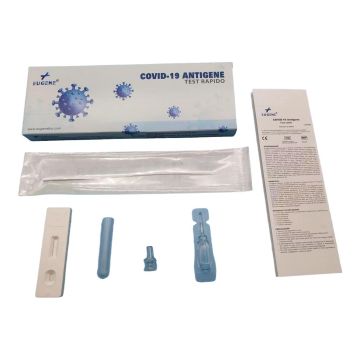 Test antigenico rapido covid-19 eugene determinazione qualitativa antigeni sars-cov-2 in tamponi nasofaringei mediante immunocromatografia uso professionale Test antigenico rapido covid-19 eugene determinazione qualitativa antigeni sars-cov-2 in tamponi nasofaringei mediante immunocromatografia uso professionale