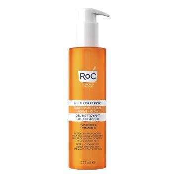 Roc multi correxion revive + glow gel detergente