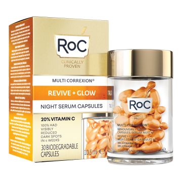 Roc multi correxion revive + glow siero viso notte capsule Roc multi correxion revive + glow siero viso notte capsule