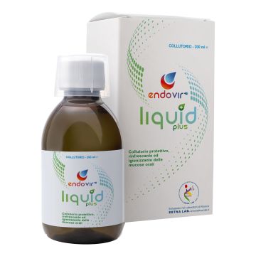 Endovir liquid plus collutorio 200 ml