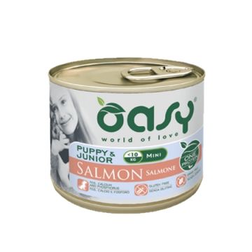 Oasy Cane Oap Puppy&Junior Small&Mini Salmone 200 Gr