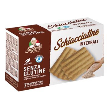 Inglese schiacciatine integrali 125 g