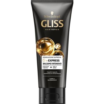 Schwarzkopf gliss balsamo intensivo 1 minuto express riparazione suprema 200 ml